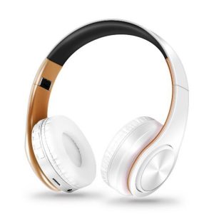 Wireless Bluetooth Headphones Foldable Stereo Headset Music Earphone with Microphone Support TF Card FM Radio AUX