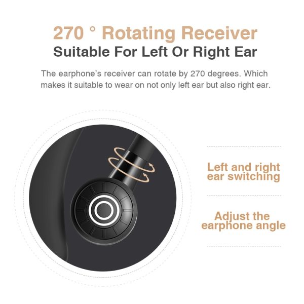 Bluetooth Earphone Wireless Headphone Handsfree Headset Earbud With HD Microphone For Phone iPhone Samsung xiaomi - Image 4