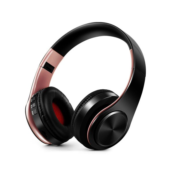 Wireless Bluetooth Headphones Foldable Stereo Headset Music Earphone with Microphone Support TF Card FM Radio AUX - Image 16