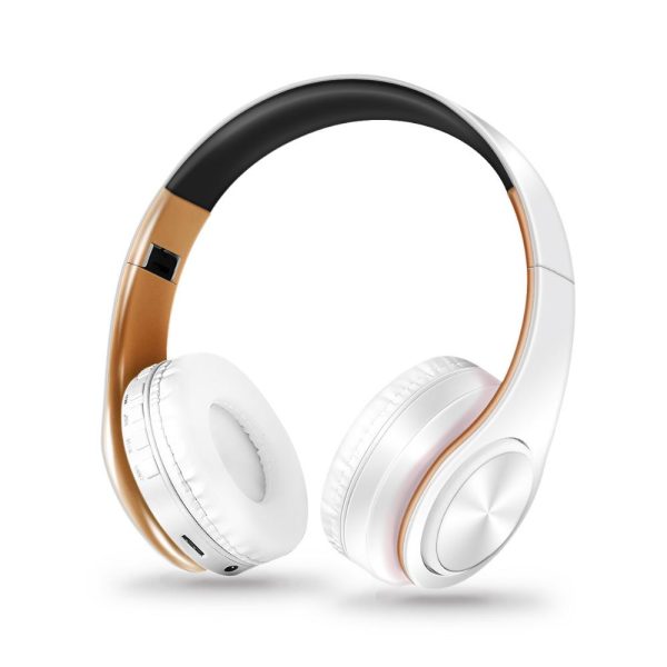 Wireless Bluetooth Headphones Foldable Stereo Headset Music Earphone with Microphone Support TF Card FM Radio AUX - Image 5
