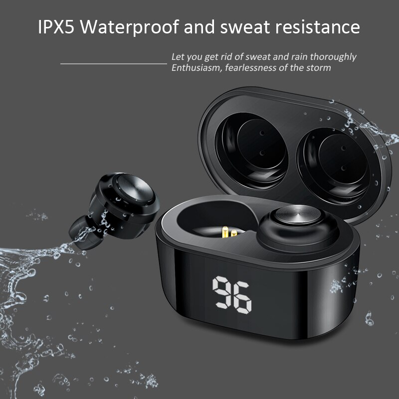 NBL TWS 5.0 Bluetooth Earphone Wireless Headphone IPX4 Waterproof Stereoe Earbuds Micophone Headest Mini 300mAh Gaming earphone - Image 4