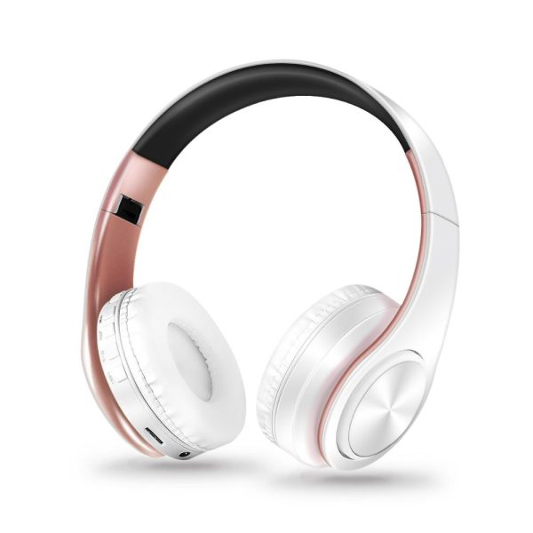 Wireless Bluetooth Headphones Foldable Stereo Headset Music Earphone with Microphone Support TF Card FM Radio AUX - Image 6