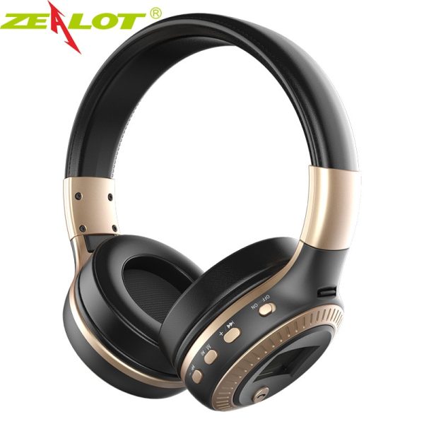 ZEALOT B19 Wireless Headphones with fm Radio Bluetooth Headset Stereo Earphone with Microphone - Image 8