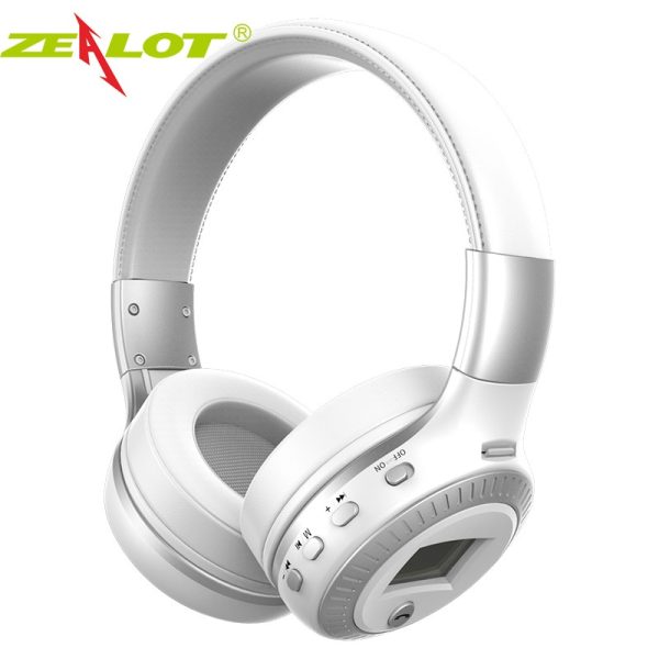 ZEALOT B19 Wireless Headphones with fm Radio Bluetooth Headset Stereo Earphone with Microphone - Image 12
